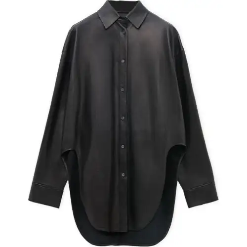 Loewe leather shirt