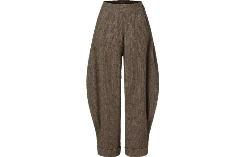 LOUIS VUITTON Casual Pants Women's Brown