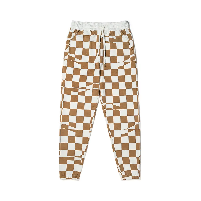 Vans Casual Pants Women's Cocoa Brown Checkerboard