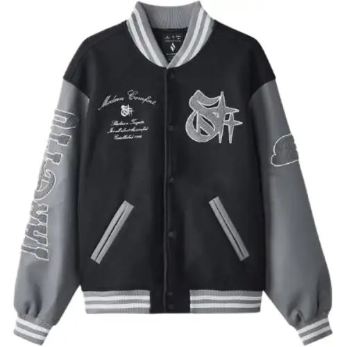 Skechers x Targetto Sportlife Baseball Jacket Women's Carbon Black
