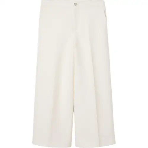 GUCCI SS25 Casual Pants Women's Ecru