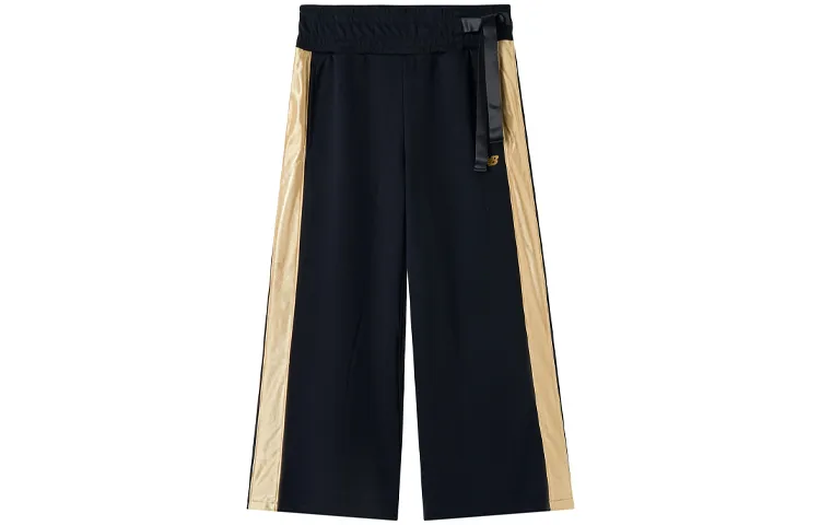 New Balance Casual Pants Women's Black Moderate Wide Leg Pants
