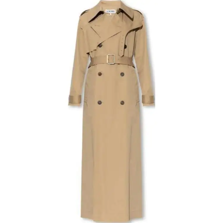 LOEWE Trench Coat Women's Light Umber