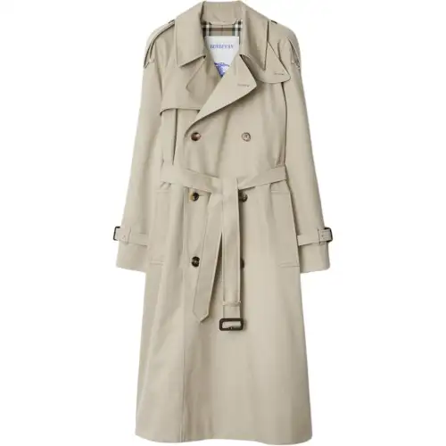 Burberry FW24 Trench Coat Women's Heron Color