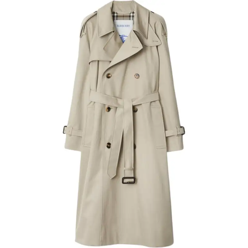 Burberry FW24 Trench Coat Women's Heron Color