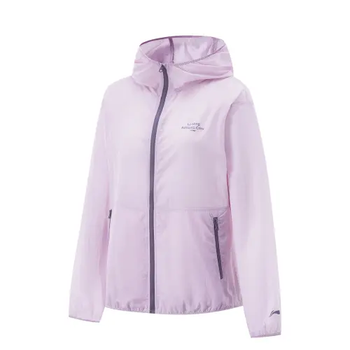 Li Ning Trench Coat Women's Dusk Purple