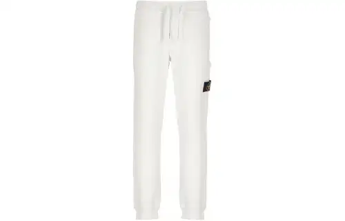 STONE ISLAND Logo Patch Tapered Track Pants