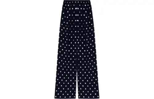 Balenciaga Polka Dot Pattern Pyjama Pants