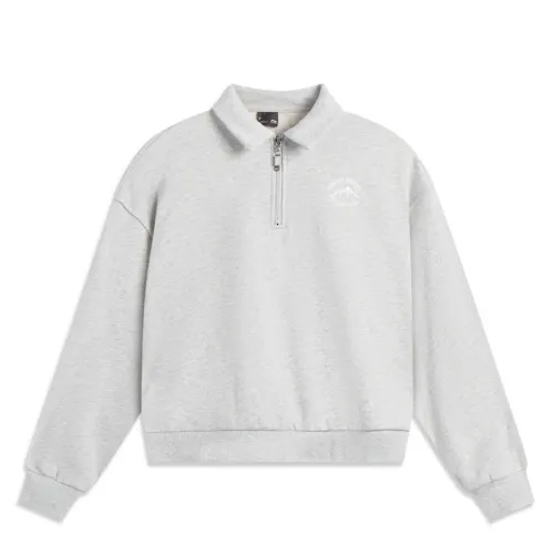 Li Ning Sports Life Collection Sweatshirt Women's Gray