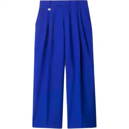 Burberry Casual Pants Women's Blue
