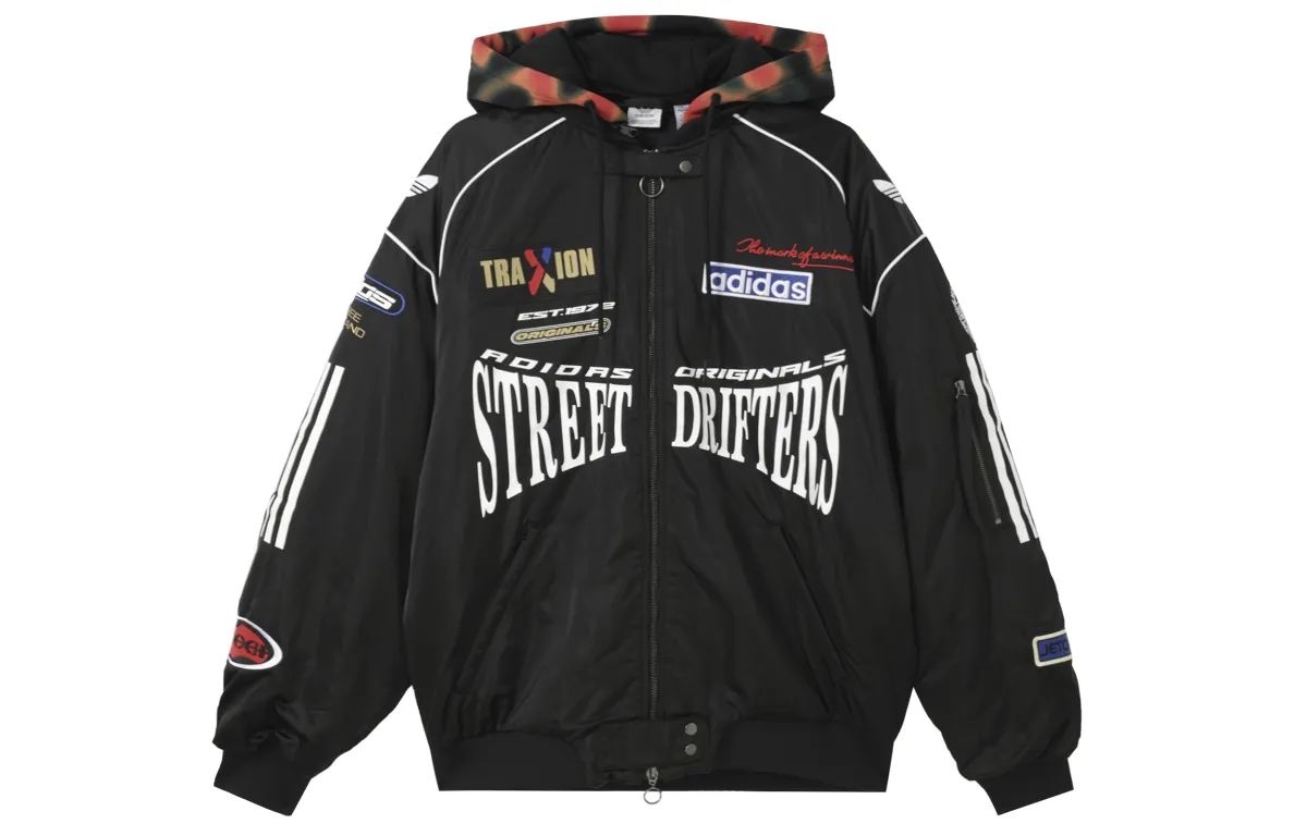 Adidas Rasant Moto Bomber Jacket 'Black'