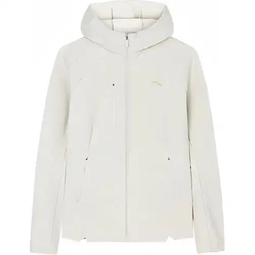 Anta Variety Training Collection Trench Coat Women's Wheat Grain Gray