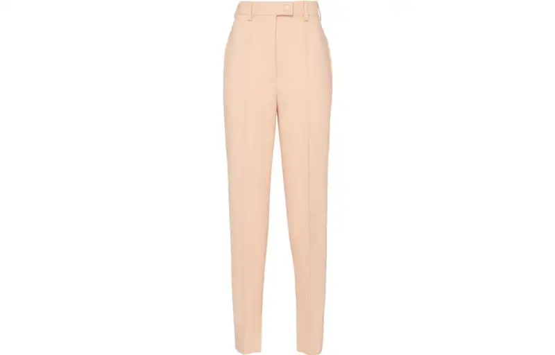 PRADA Casual Pants Women's Khaki Moderate Straight Fit Pants