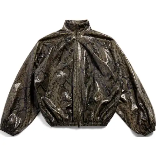 Balenciaga Embossed Tracksuit Jacket
