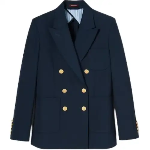 GUCCI Double Breasted Button Up Jacket