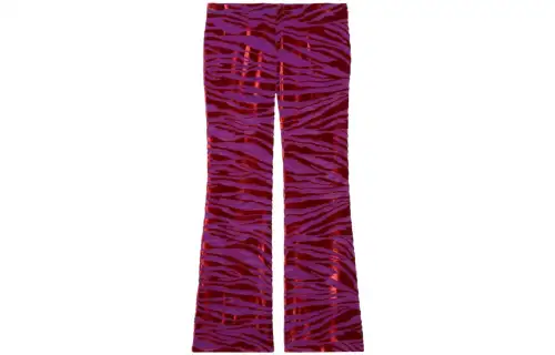 GUCCI Casual Pants Women's Purple Moderate Flared Pants