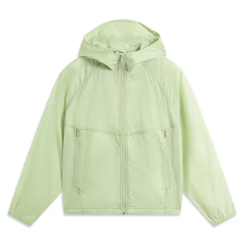Li Ning Lightweight Storage Sun Protection Clothing Women's Sage Green