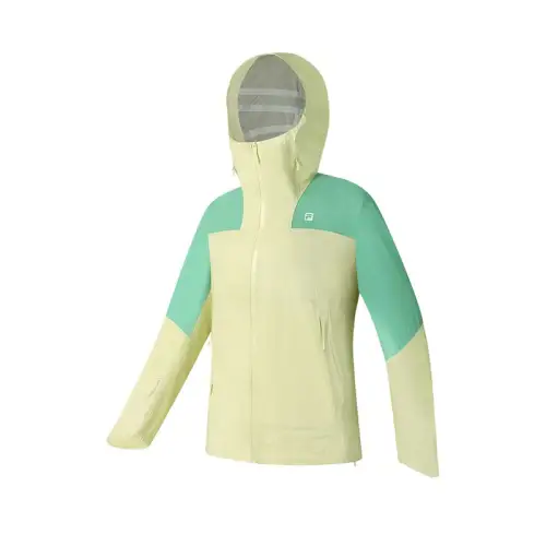 FILA Explorer SS25 Waterproof And Warm Windbreaker Jacket Women's Tender Shoot Yellow YE