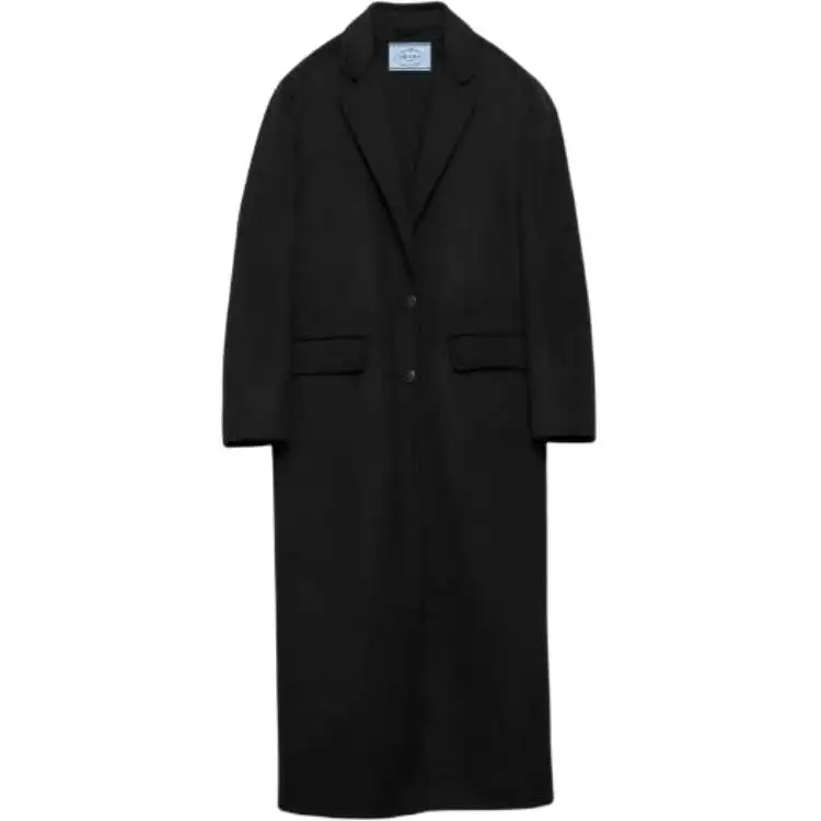 PRADA Single Breasted Long Coat