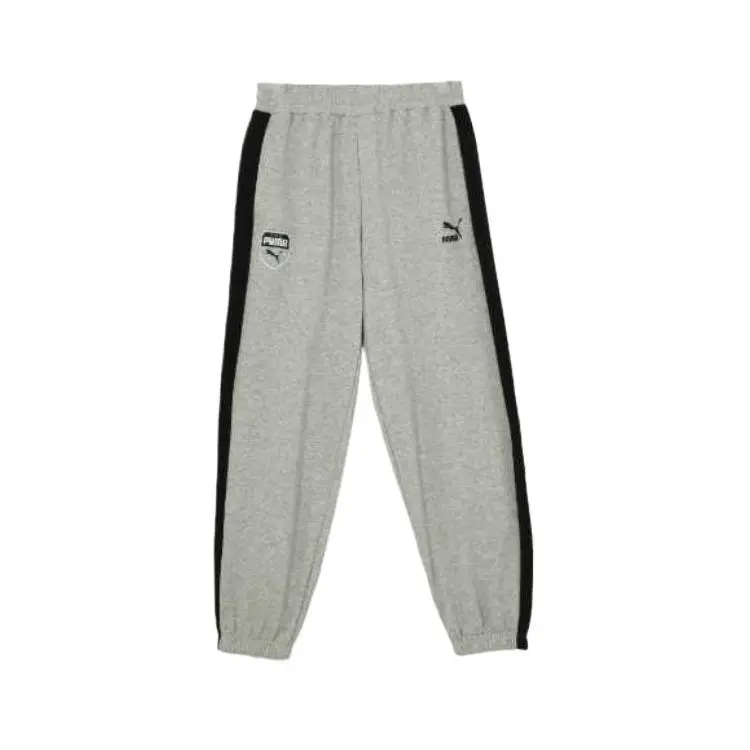 PUMA Casual Pants Women's Gray Moderate Cuffed Pants