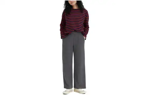 UNIQLO Casual Pants Women's Dark Gray Moderate Straight Fit Pants