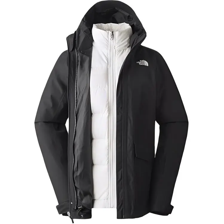 THE NORTH FACE Urban Exploration Hiking Water Resistant Water Repellent Warm Windbreaker Jacket Women's Black