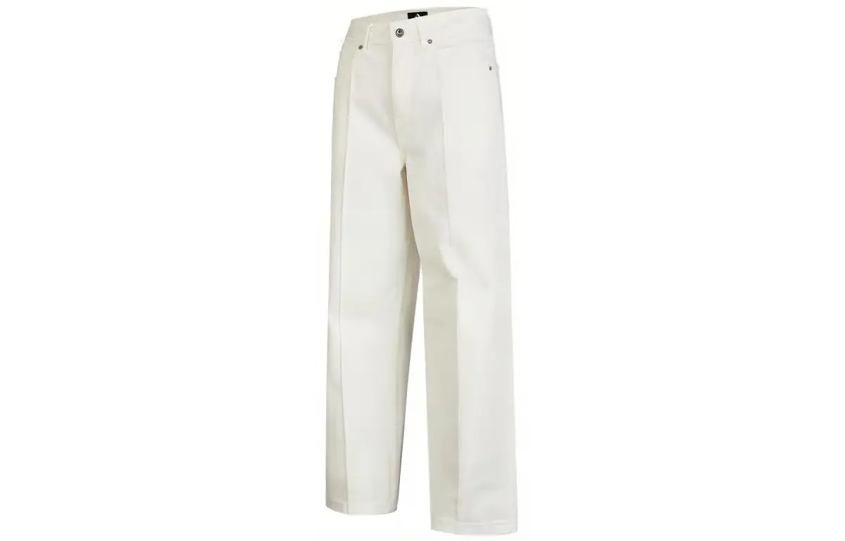 Converse Casual Pants Women's White Moderate Wide Leg Pants