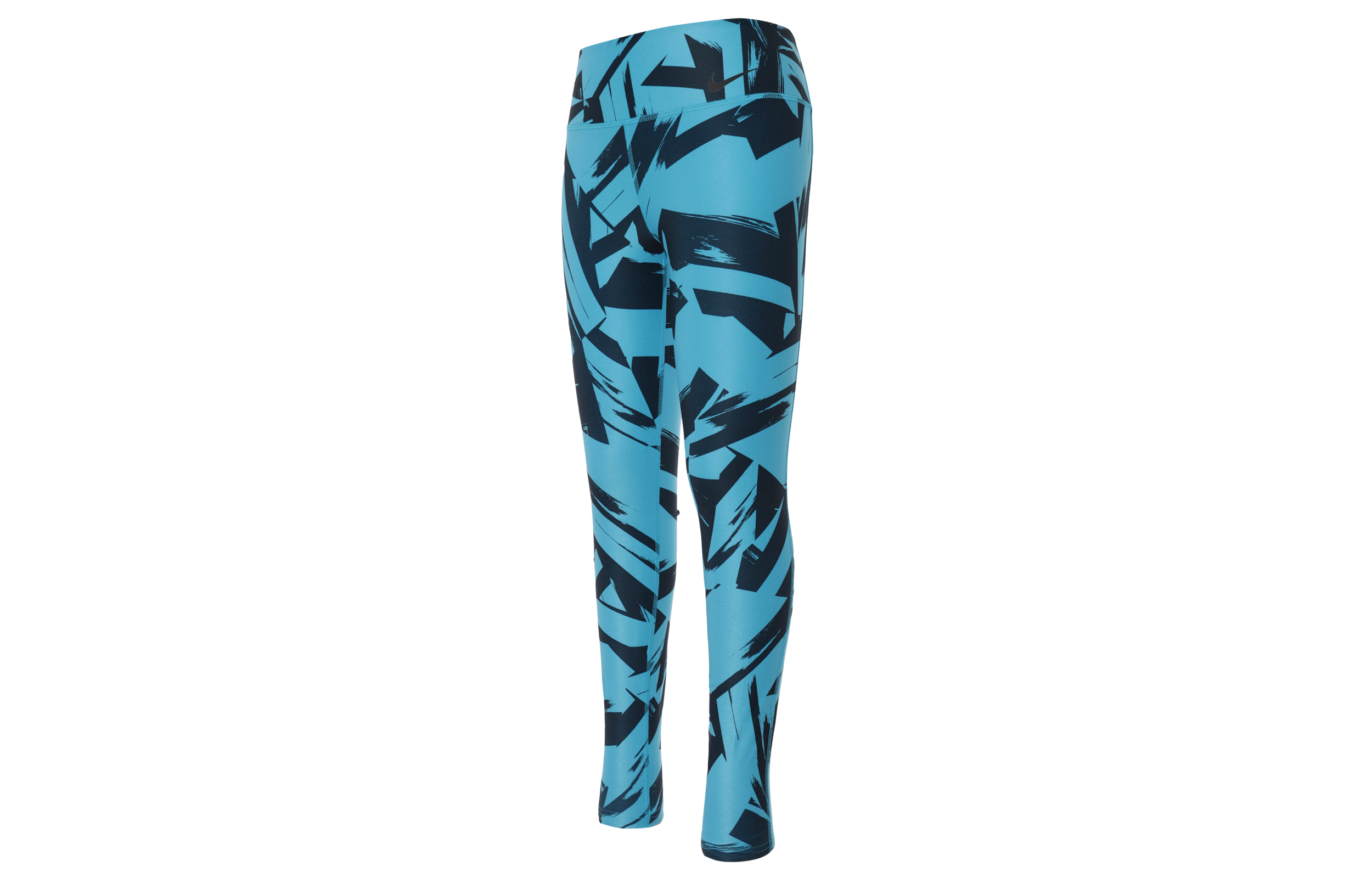 Женские штаны Nike All-Over Print Leggings (синие)