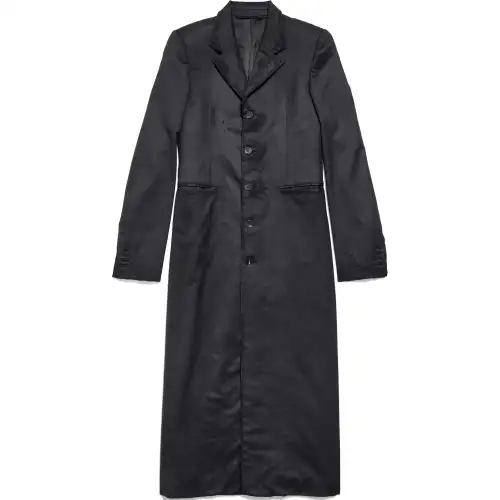 Balenciaga Collared Button Up Coat