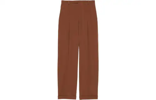 GUCCI Casual Pants Women's Khaki Moderate Straight Fit Pants