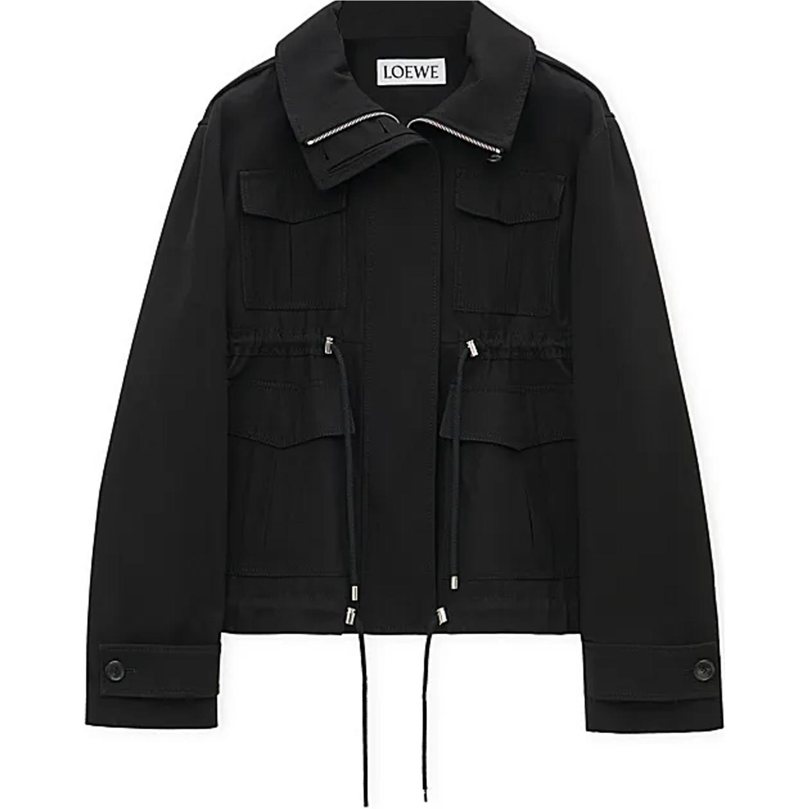 Женская куртка LOEWE (черная)