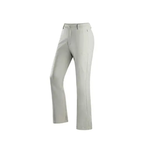 Anta Variety Training Collection Casual Pants Women's Sand Dune Gray