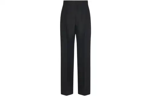 THE ROW Casual Pants Women's Black Moderate Straight Fit Pants