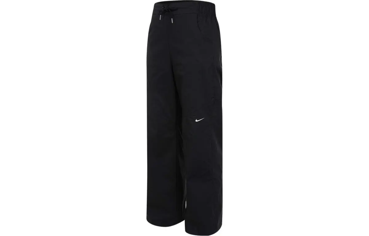 Nike Women's Woven High-Waisted Pants Black