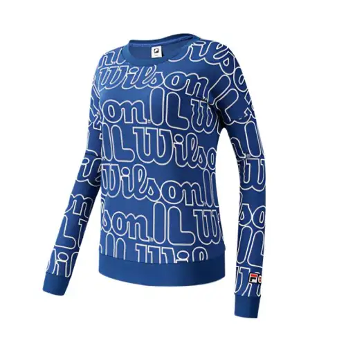 FILA x Wilson FILA ATHLETICS Sweatshirt Women's Mono Ice, All Over Print RB