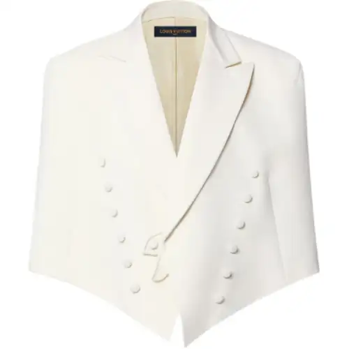 LOUIS VUITTON Tailored Wool Cape