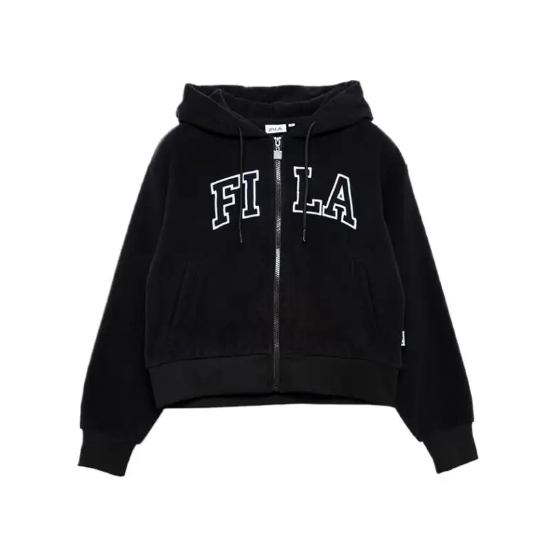 FILA Cropped Coat Women's Black