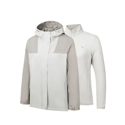 Anta Variety Training Collection Outdoor Hiking Business/Casual Water Repellent Thermal Windbreaker Jacket Women's