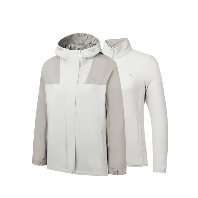 Anta Variety Training Collection Outdoor Hiking Business/Casual Water Repellent Thermal Windbreaker Jacket Women's