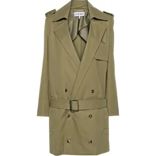 LOEWE Cotton Trench Coat