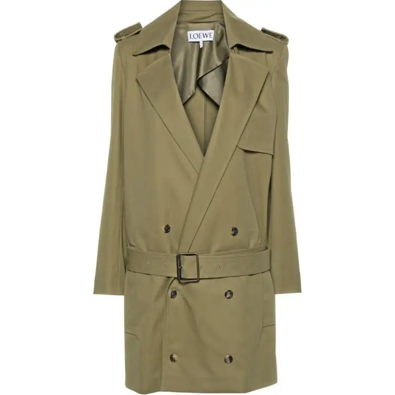 LOEWE Cotton Trench Coat