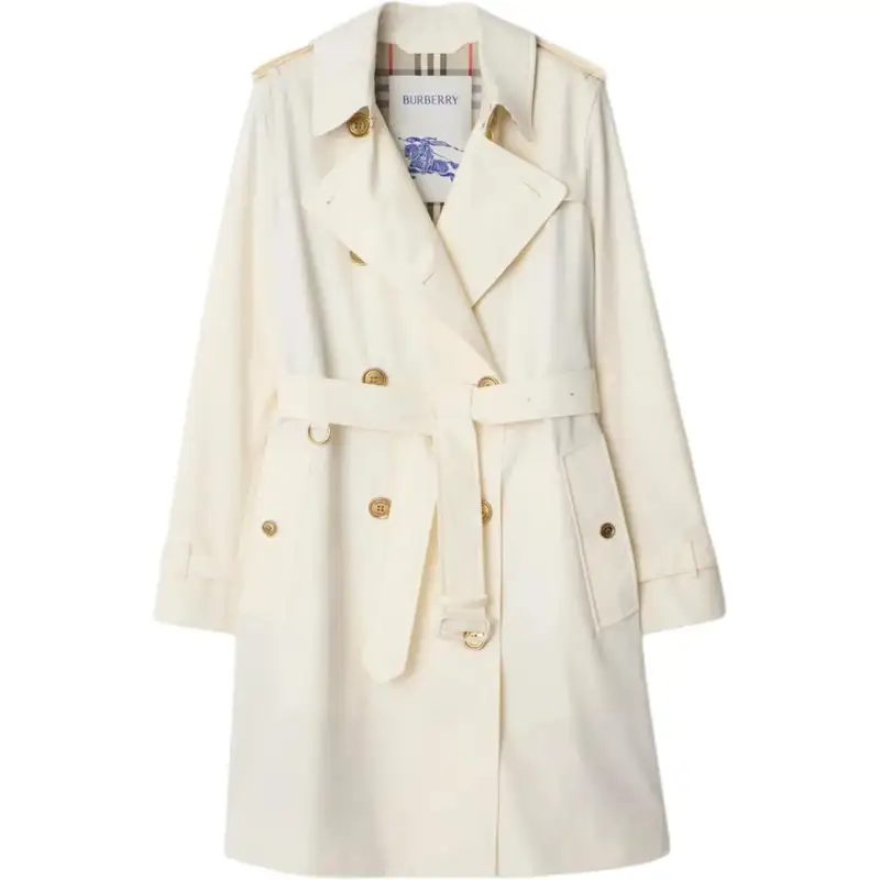 Burberry Trench SS25 Trench Coat Women's Beige
