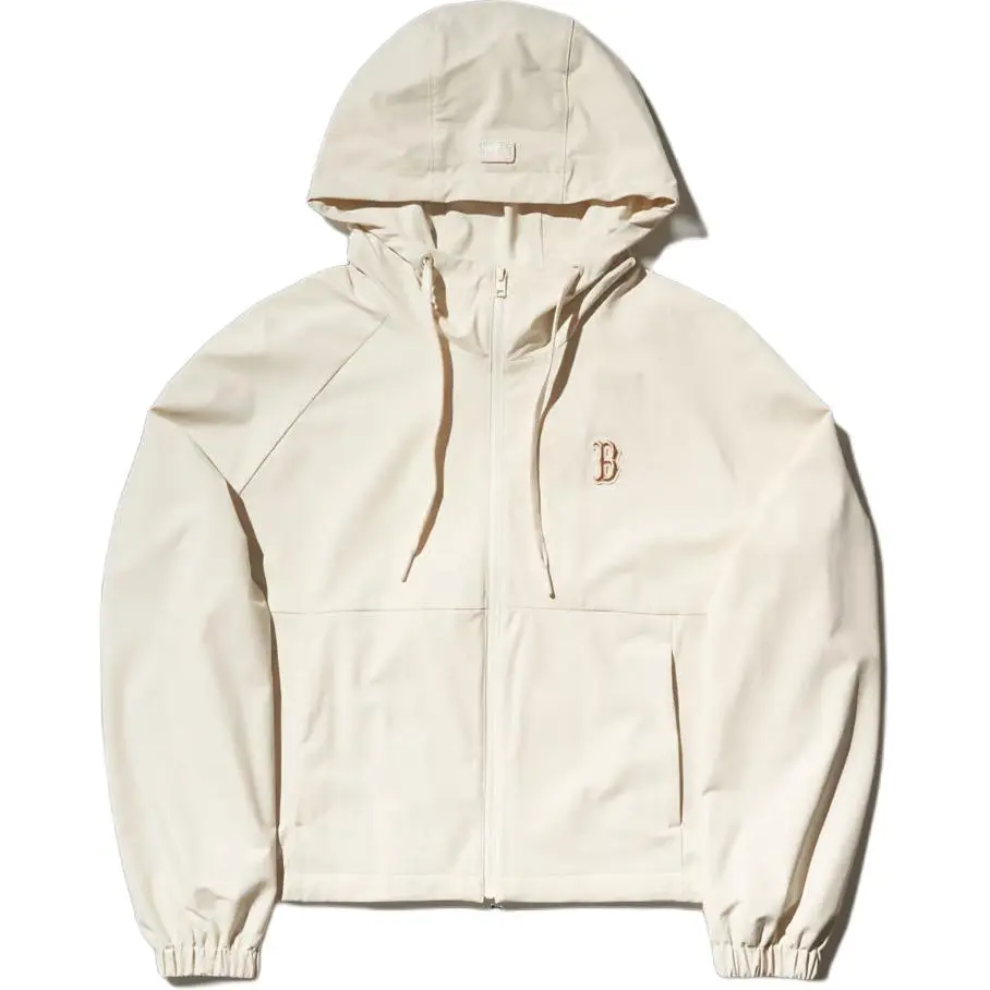MLB Boston Red Sox Trench Coat Women's Cream