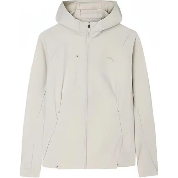 Anta Comprehensive Training Collection Sports Lifestyle Collection Trench Coat Women's Wheat Grain Gray