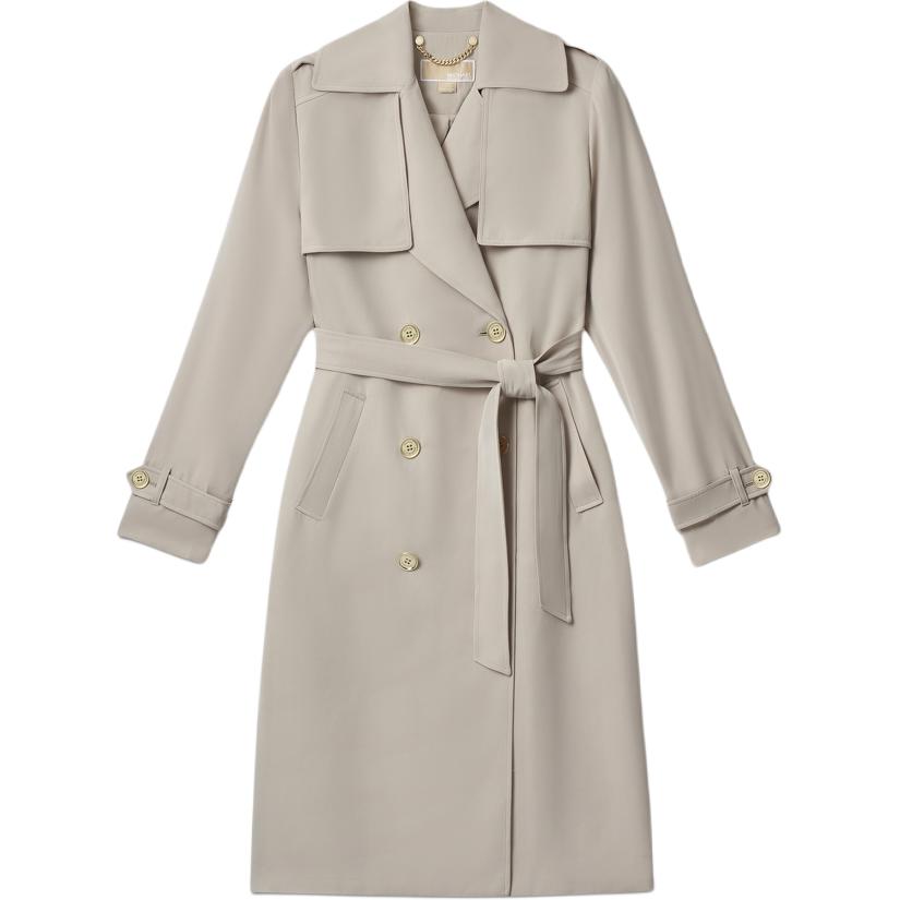 Женский плащ MICHAEL MICHAEL KORS FW24 (песочный)