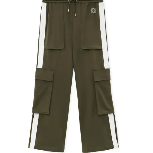 LOEWE Cargo Trousers 'Tea/Dust/Glaze'
