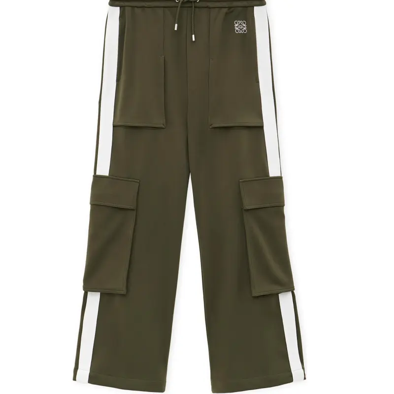 LOEWE Cargo Trousers 'Tea/Dust/Glaze'