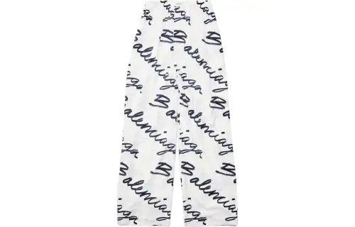 Balenciaga Logo Scribble Pyjama Pants