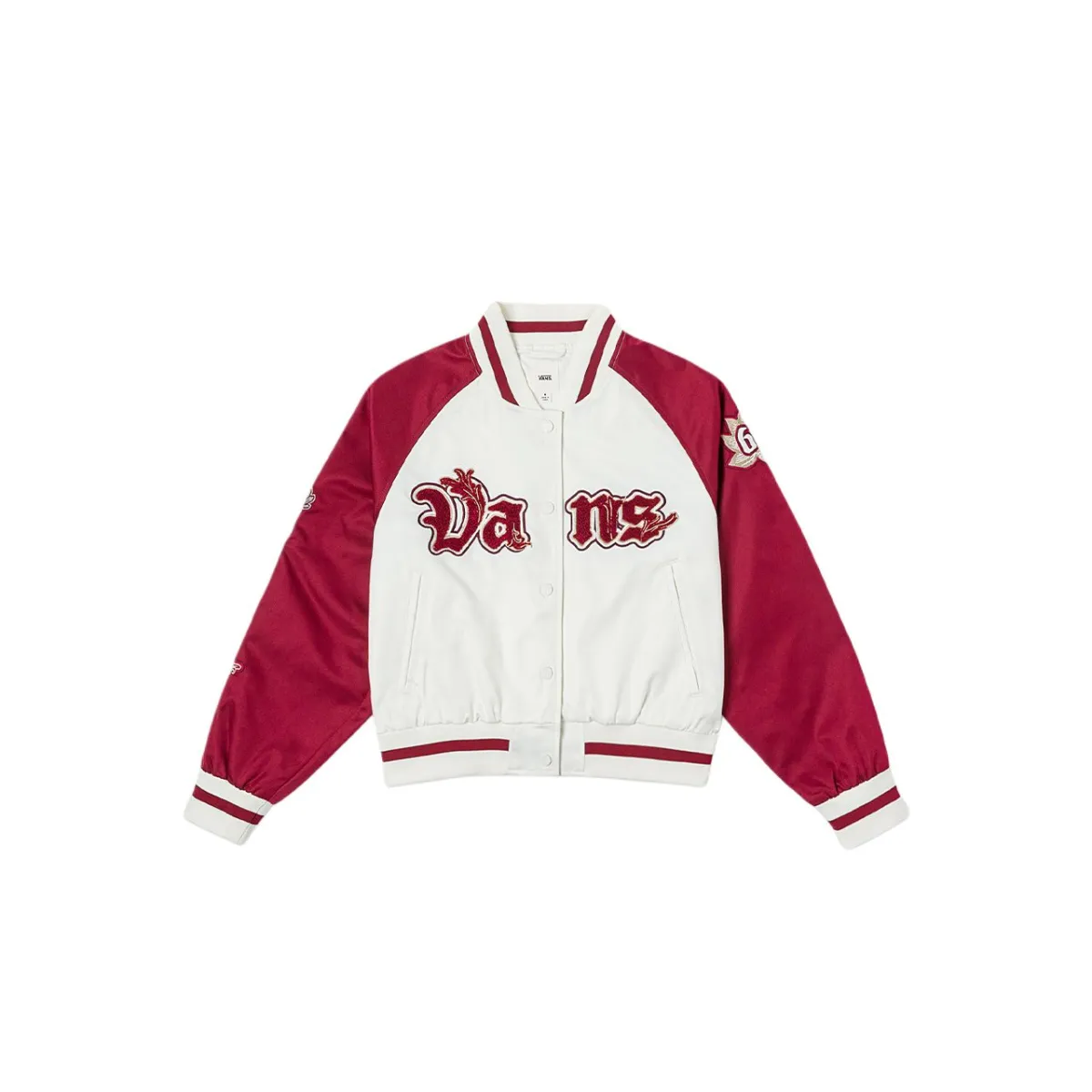 Vans Baseball Jacket Women's Ecru