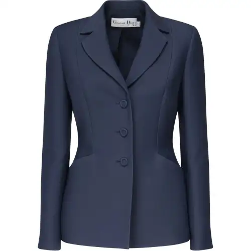 DIOR Single Breasted Long Sleeved Jacket